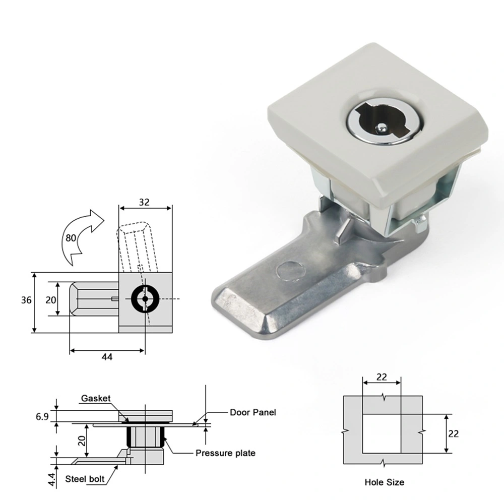 Electrical Machinery Cabinet Locks