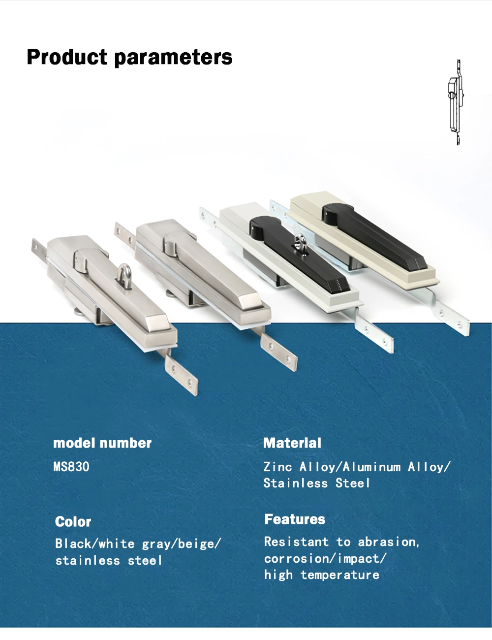 Rittal Cabinet Door Lock