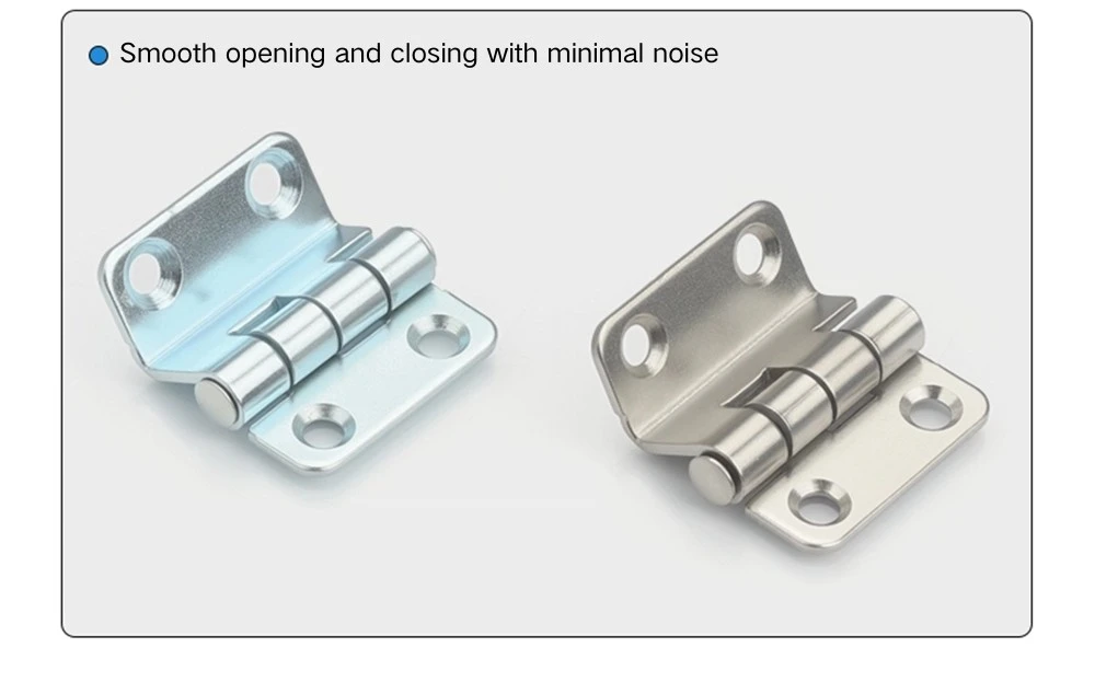 Triple Bend Hinge For Industrial Cabinets